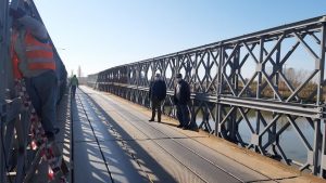 Τις εργασίες αποκατάστασης της γέφυρας τύπου Μπέλεϋ στην Ελεούσα επιθεώρησε ο Δήμαρχος Χαλκηδόνος Στ. Αναγνωστόπουλος