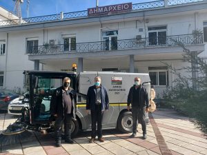 Με την αγορά νέου σαρώθρου ενισχύθηκε ο στόλος οχημάτων της καθαριότητας του Δήμου Χαλκηδόνος