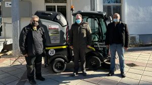 Συνεχίζεται ο εκσυγχρονισμός στον τομέα Καθαριότητας του Δήμου Χαλκηδόνος με την προσθήκη ενός ακόμη σαρώθρου